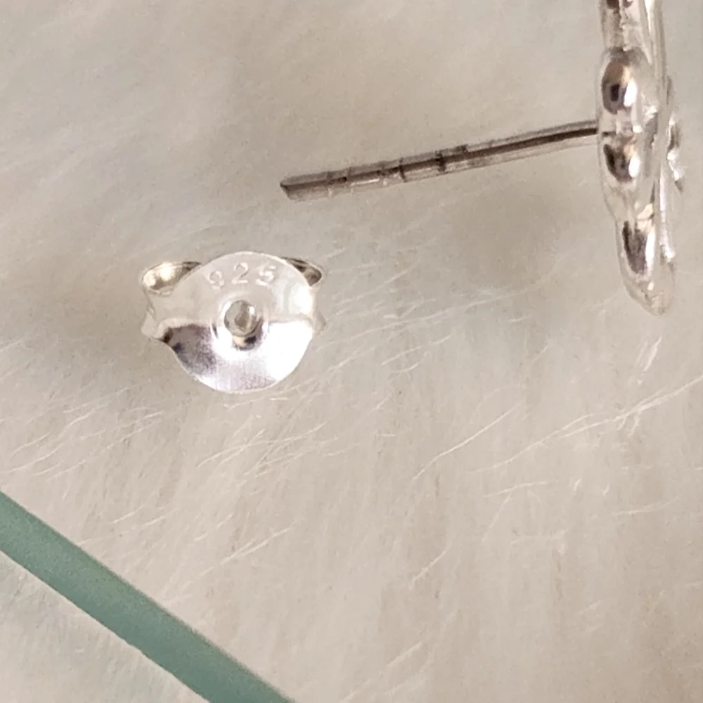 🟣925 Sterling Silver Four Leaf Clover ☘️ - Picture 2 of 3
